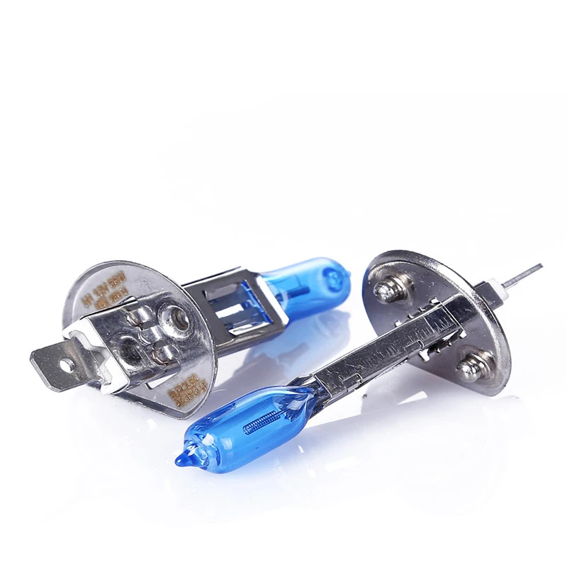 

2Pcs 12V 55W 6000K H1 Headlight Bulb Lamp Super WhiteHalogen Car Styling For Ford With Retail Package Free Shipping