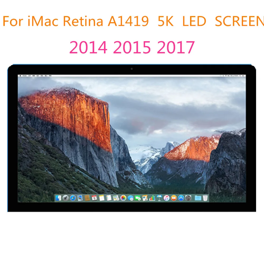 

New LCD Screen Display For iMac 27" A1419 5K LM270QQ1 SDC1 SD C1 MNE92LL/A Mid 2017 FCC ID:QDS-BRCM1089 EMC:3070