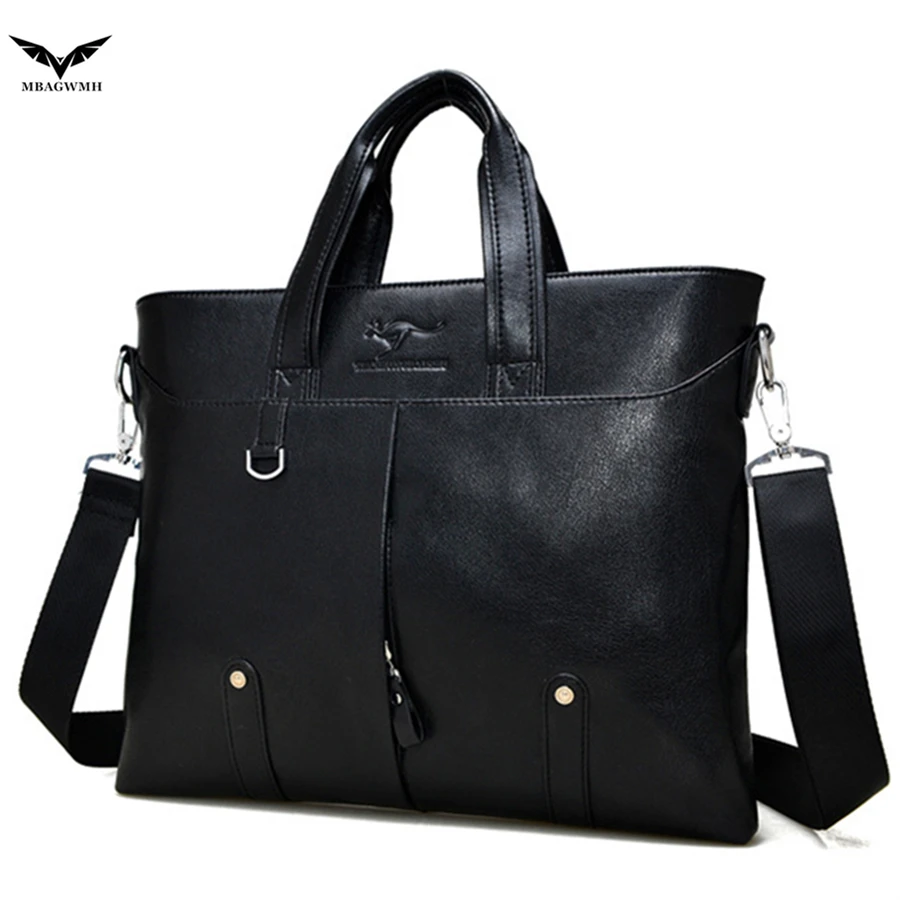 

High Quality Genuine Leather Man Bag Hot Sale Messenger Shoulder Bag Luxury Brand Kangaroo Handbag 2016 Casual Crossbody Man Bag