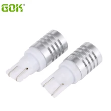 10 шт. T10 5 Вт W5W светодиодный t10 свет CREE чип светодиодный 12 В автомобиля внешнего оформления лампы резервного копирования Обратный лампа Номерные знаки для мотоциклов Парковка свет