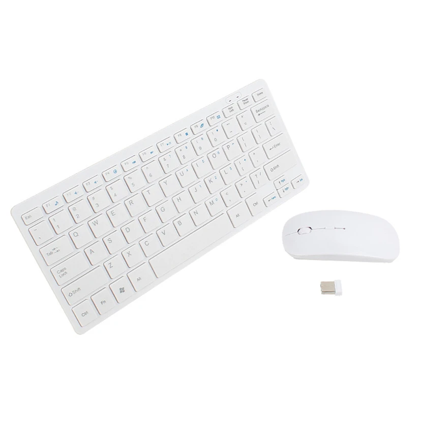 Беспроводной 2,4 г клавиатура для Mac тетрадь ноутбука ТВ коробка 2,4 миниатюрная клавиатура с тачпадом комплект J19T офисные принадлежности IOS Android оконные рамы