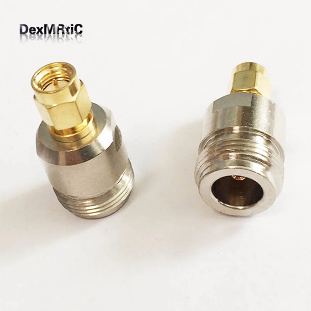 

1pc N female jack switch SMA male plug RF Coax Adapter convertor Straight Nickelplated NEW wholesale