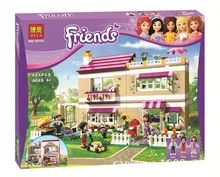 Bela Modelo kit de construção compatível com lego 3315 Menina Amigo da Olivia casa 3D bloco de construção Educacional brinquedos para as crianças