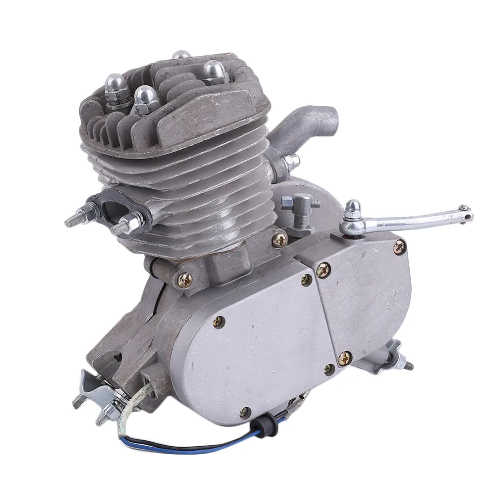 Kit de Motor de ciclo 80cc profesional de 2 tiempos ideal para bicicletas motorizadas bicicletas de plata