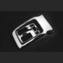 ABS Plastic For Jeep Grand Cherokee 2014-2017 Car Back Rear Air Condition outlet Vent frame Cover Trims Car Styling Accessories universal under dashboard ac condition evaporator air vent kit for truck van tractor jeep street hot rod vintage car
