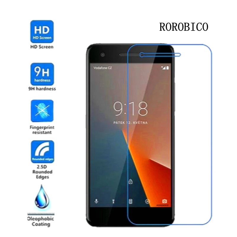 ROROBICO закаленное стекло для Vodafone Smart Prime 6 895N V8 VFD710 Ultra 7 VDF700 E8 VFD510 защитный чехол