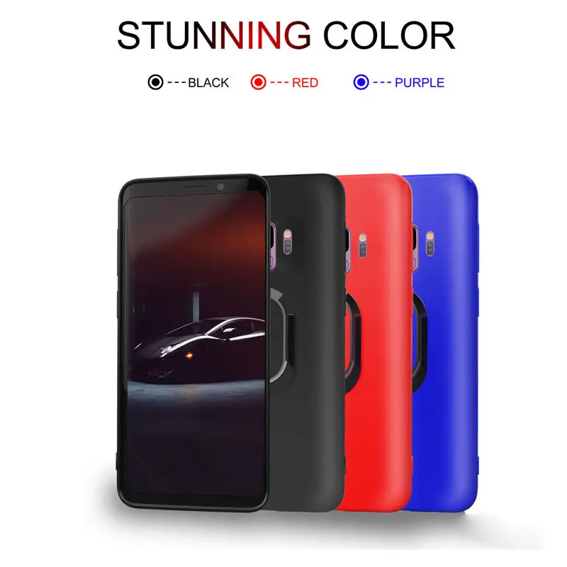 Мягкий силиконовый полноразмерный защитный чехол для Samsung Galaxy S9 простой