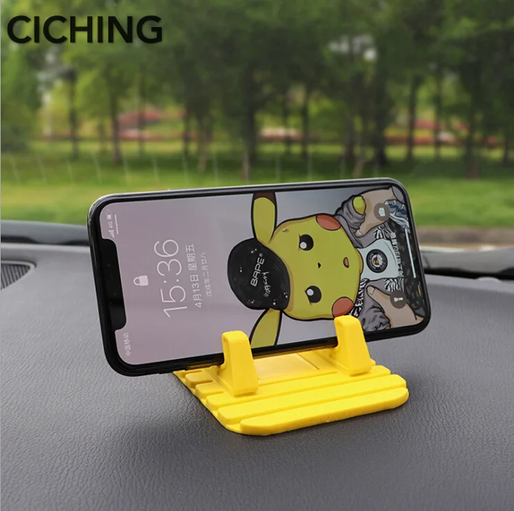 

Car Anti Slip Pad Rubber Mobile Sticky Stick Dashboard Phone Shelf Anti Non Slip Mat For GPS MP3 Car DVR Non Slip Mat Holder