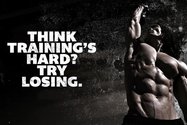 DIY frame Think Training's Hard? Try Losing. Fitness 