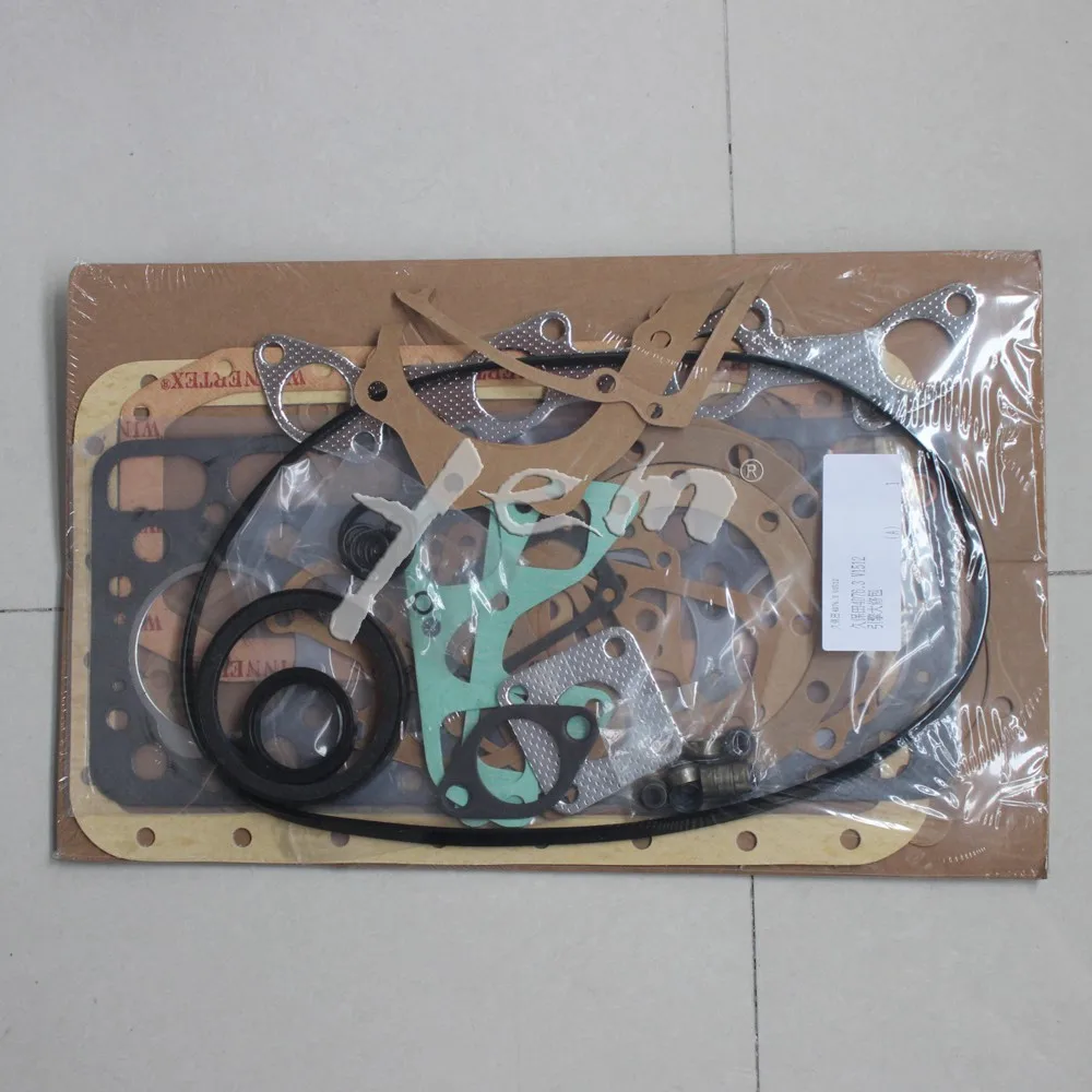 For Kubota engine parts V1512 full gasket set with cylinder head gasket
