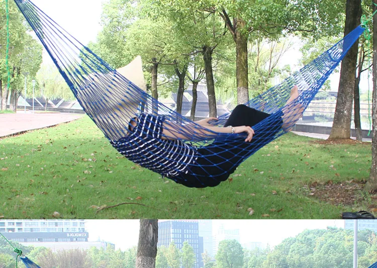 1Pc sleeping hammock Portable Garden Outdoor Camping Travel furniture