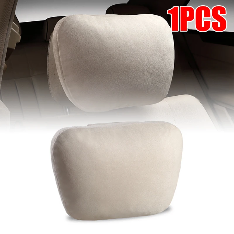 

Car Headrest Neck Pillows Seat Cushion 30*25CM Accessories For Benz W204 W203