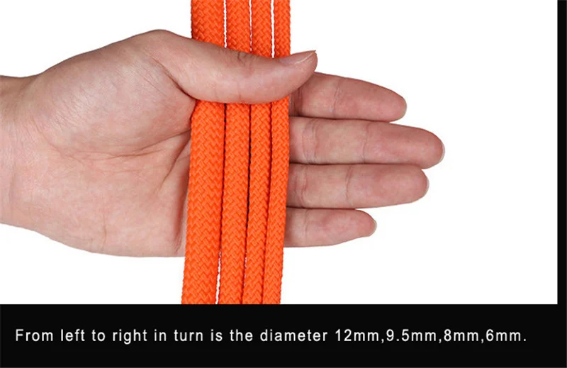 10M Professional Paracord Rock Climbing Cord (14)