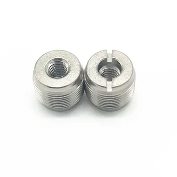 

2PCS Mic Stand Adapter Thread Screw Brass Microphone Tripod Stand Holder 1/4 inner and 5/8 outer Thread Photography Kit