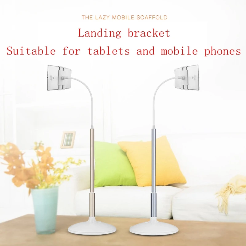 

tablet stand Bendable Tablet PC Floor Stand 360 Rotation Bed Home Lazy People Holder for iPad Air Mini 4-12 inch tablet holder
