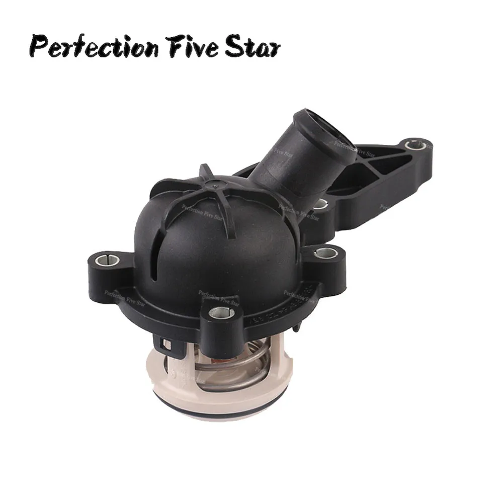 

06E121111G For Audi A4 2005-2008 A6 S6 Quattro 2.4 3.2L V6 2005-2011 A8 2004-2010 Engine Coolant Thermostat w Housing 88c