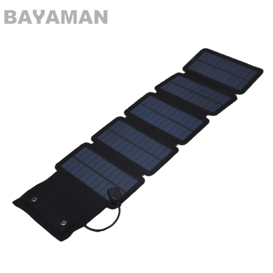 

1pc 7.5W Solar charge folding bag Outdoor solar panel for RC Multicopter Drones