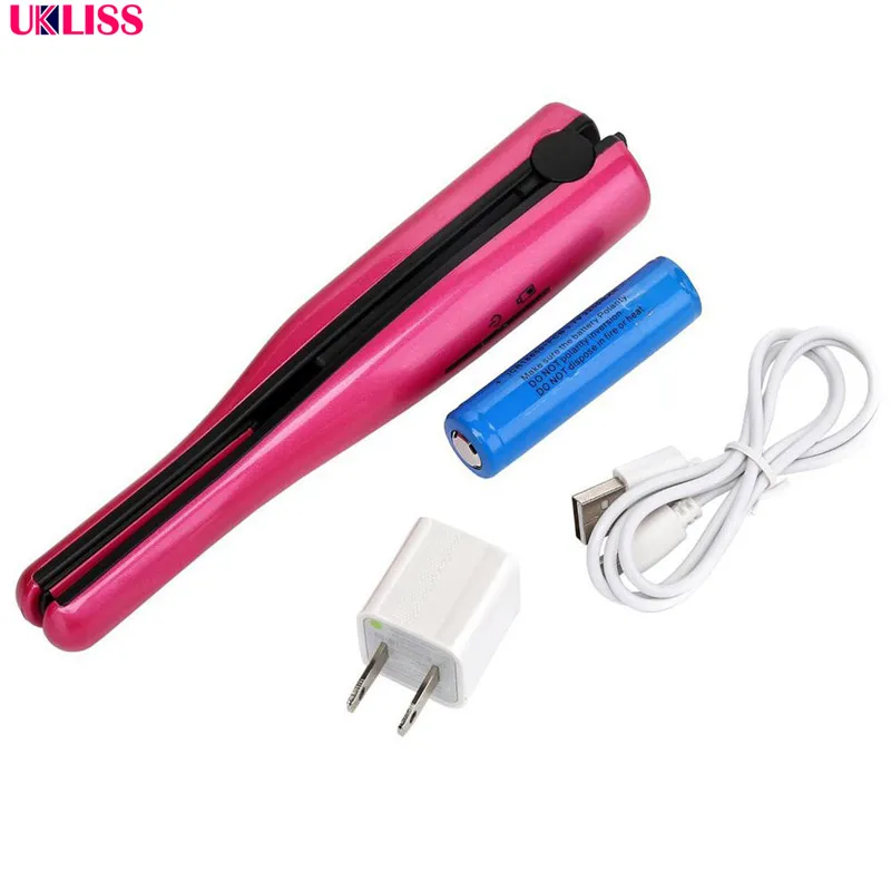 Travel Hair Straightener Portable USB Charge Wireless Hair Straight Iron Charging straight splint USB charging