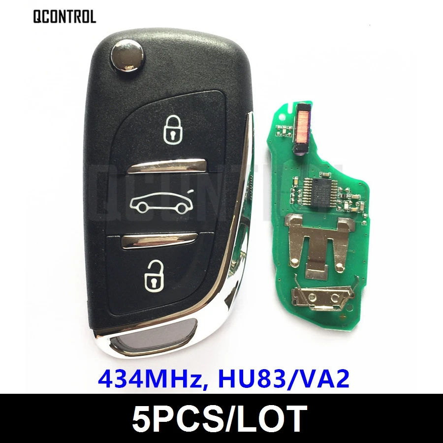 Cle Peugeot 308 Clé Vierge Complète Citroen C4 DS4 DS5 C4L DS Hella Id46 Cle Peugeot Partner