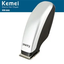 Kemei дизайн электрическая машинка для стрижки волос мини триммер для стрижки волос Машинка для стрижки бороды Парикмахерская Бритва для мужчин стильные инструменты KM-666