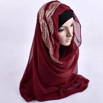 

2019 luxury brand summer women beach scarf soft silk scarves female shawls Foulard cover-ups wraps bandanna ladies 80*180cm