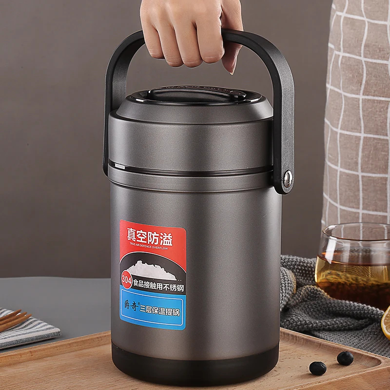 Ланч-бокс из нержавеющей стали для детей Bento box с подогревом термос для еды Ланчбокс с подогревом контейнер для еды кухня приготовление еды