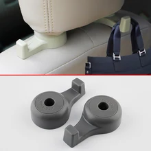 Сильный подшипник 8 кг автостайлинг, внутренний Серый ABS пластик Прочный вращающийся подголовник сиденья вешалка, держатель, крюк Pothook аксессуары