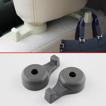 

Strong Bearing 8KG Car Styling Inner Gray ABS Plastic Durable Rotatable Seat Headrest Hanger Holder Hook Pothook Accessories