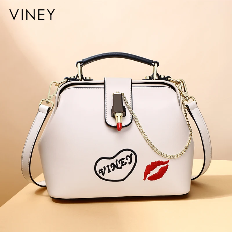 

New handbag, leather lady bag, Korean version, Mini-Bag with one shoulder and one shoulder