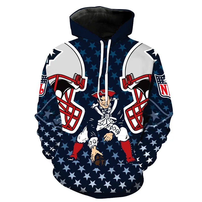 Cowboys LOGO 3D Impression Hoodies Avec