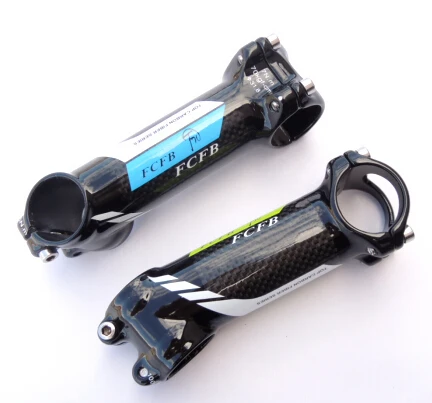 Ведущий бренд FCFB FW stem angle 17 carbon Aluminum велосипедный road mountain MTB красный синий зеленый