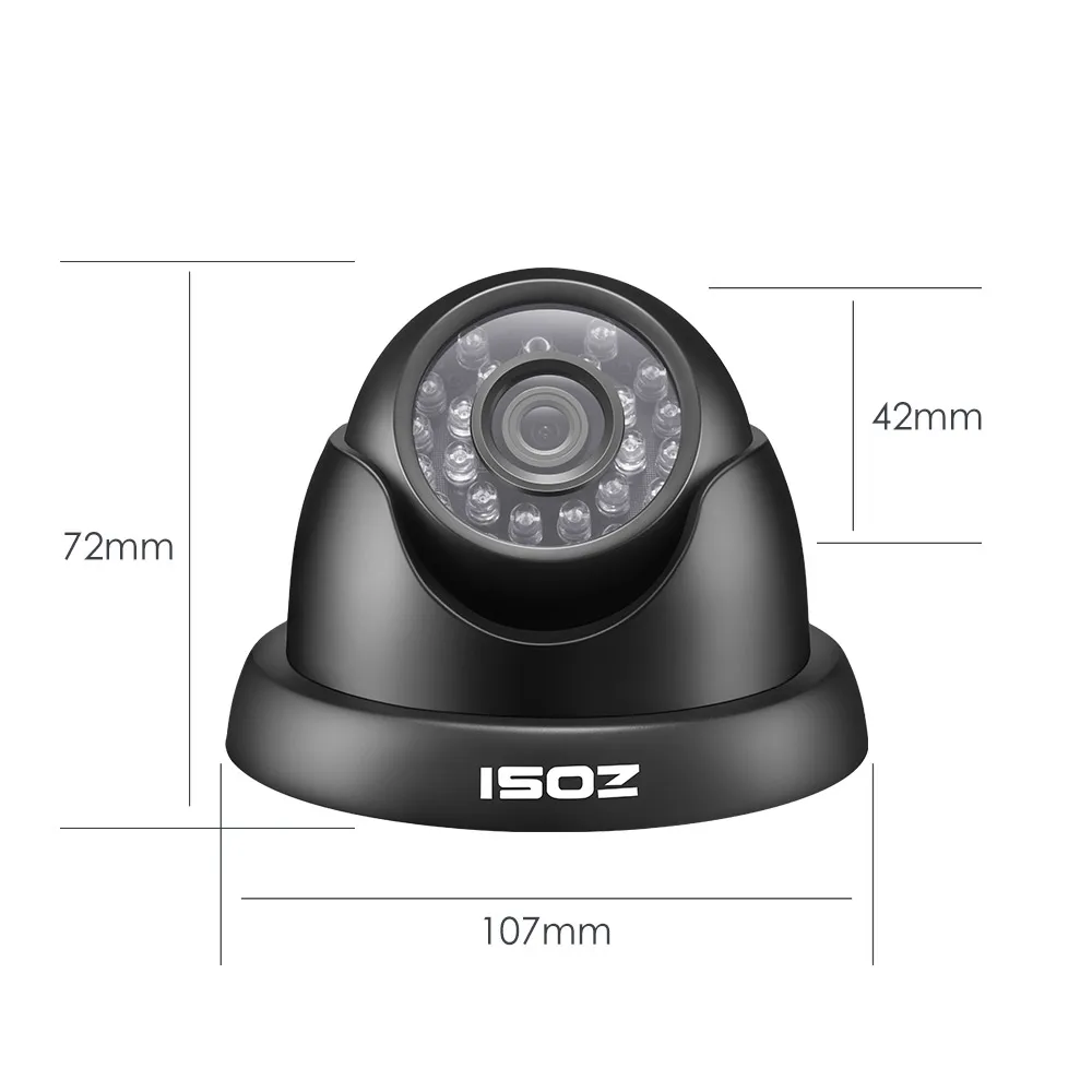 ZOSI 8CH 1080N TVI H.264+ 1 ТБ 8CH DVR 8 720P Наружная цилиндрическая/купольная CCTV видео система камер домашней безопасности комплекты видеонаблюдения