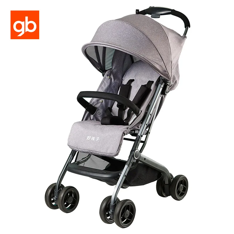 

GB Qbit Luxury Baby Stroller Lightweight Compact High-Landscape Pram Portable Folding Baby Carriage Newborn Sit Lie Stroller