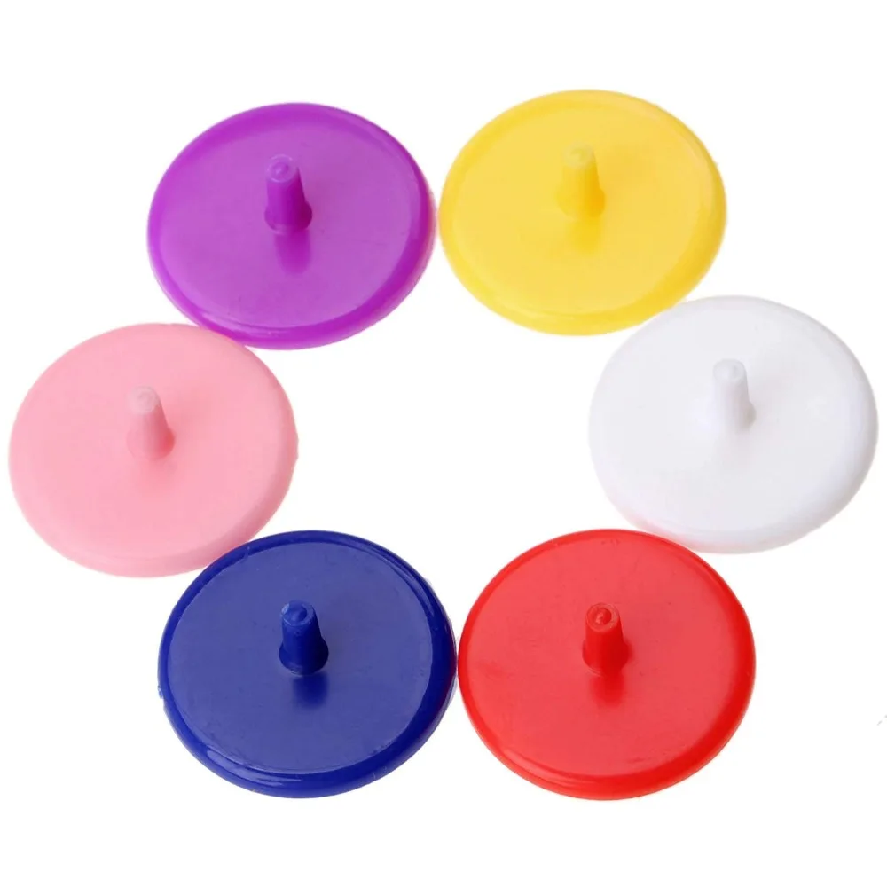 

24MM Golf Position Marker Flat Round Plastic Golf Ball Marks