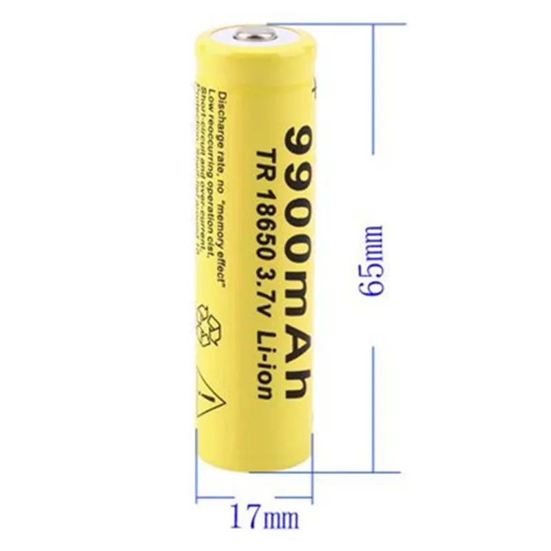 Dolidada 100% Оригинальный 3 7 V ионно литиевая Батарея 18650 9900 MAH батарея Recarregvel Para
