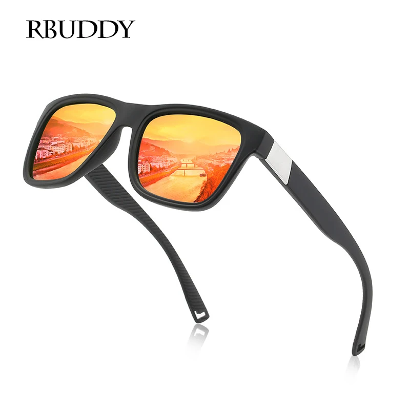 

RBUDDY Classic Brand Design Polarized Sunglasses Men Fashion Driver Driving Sport Eyewear Travel Fishing SunGlasses Oculos Gafas