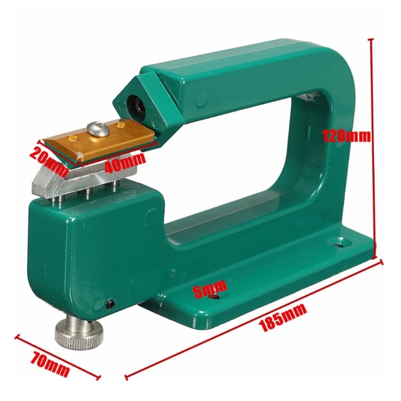 Кожа ремесло сплиттер Skiver для очистки овощей пилинг машина Край Резки Skiving Лопата DIY Дырокол
