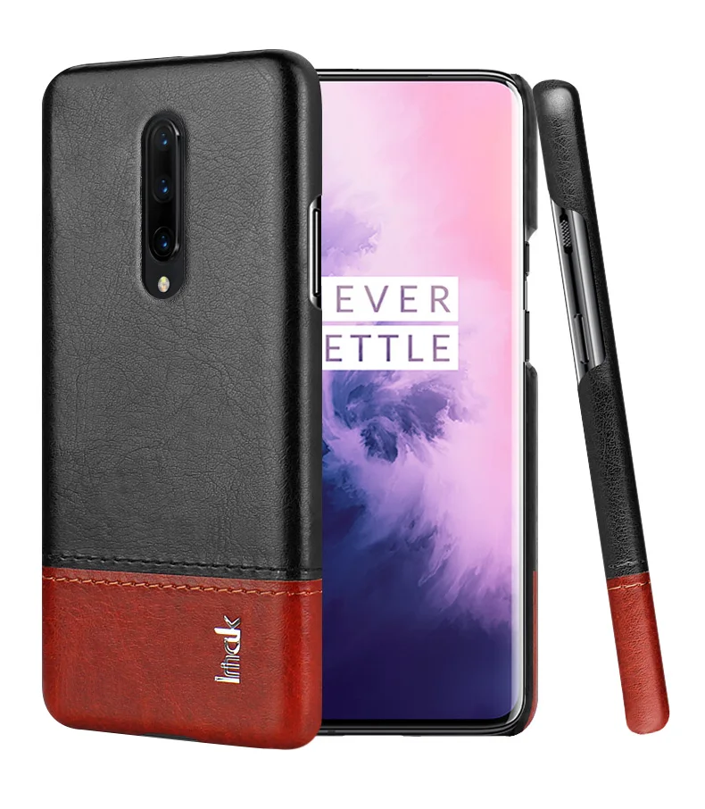 Imak Oneplus 7 Pro Кожаный чехол для задней крышки Oneplus7 Pro лаконичный чехол для задней панели на Oneplus 7 1+ 7 деловой жесткий чехол Аксессуары для телефона