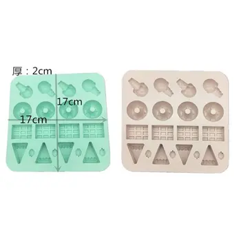 

Simulated Food Doughnut Mold Resin Casting Pendant Earrings DIY Jewelry Tools