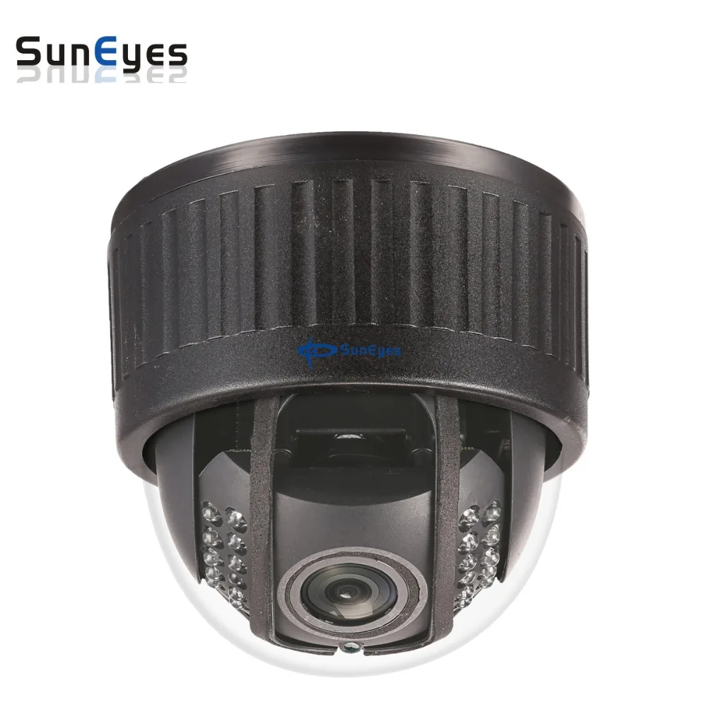 

SunEyes SP-V904W 960P/1080P HD PTZ Wireless Dome IP Camera with Pan/Tilt/Zoom 2.8-12MM Optical Zoom with One Way Audio Mic in