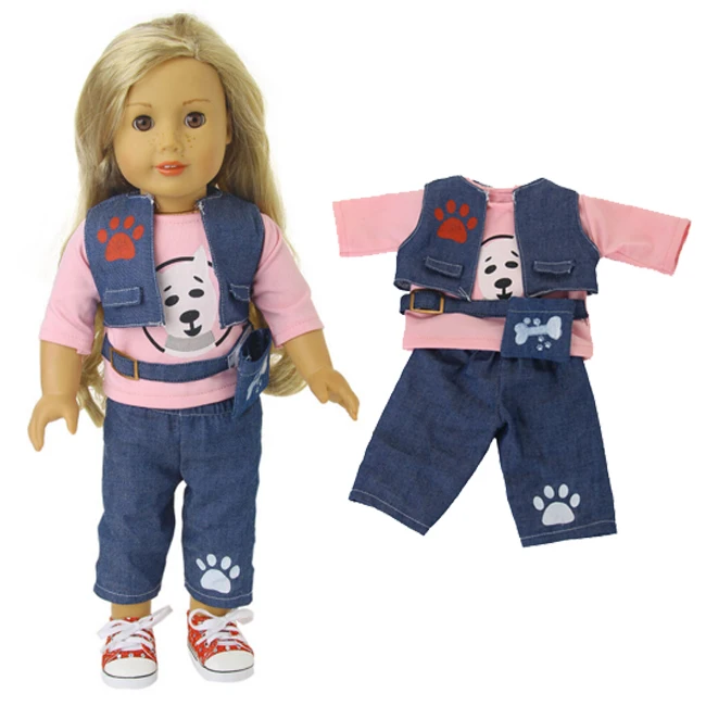 Buy 18 inch girl doll clothes shirt pants set also fit