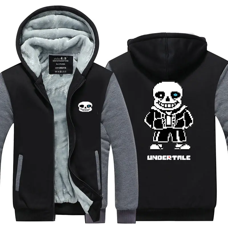 Fans Wear Unisex UNDERTALE Winter Hoodie Casual Coat Hip Hop Sweatshirts Warm Zip Up Hoodies 3D Printed Hooded Fans Wear Unisex UNDERTALE Winter Hoodie Casual Coat Hip Hop Sweatshirts Warm Zip Up Hoodies 3D Printed Hooded