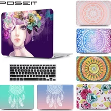 Ноутбук жесткий корпус прорезиненный чехол для Macbook Air 11 13 Pro 13 Touch Bar A1706/A1989/A2159 15 Pro15 Touch Bar A1707/A1990