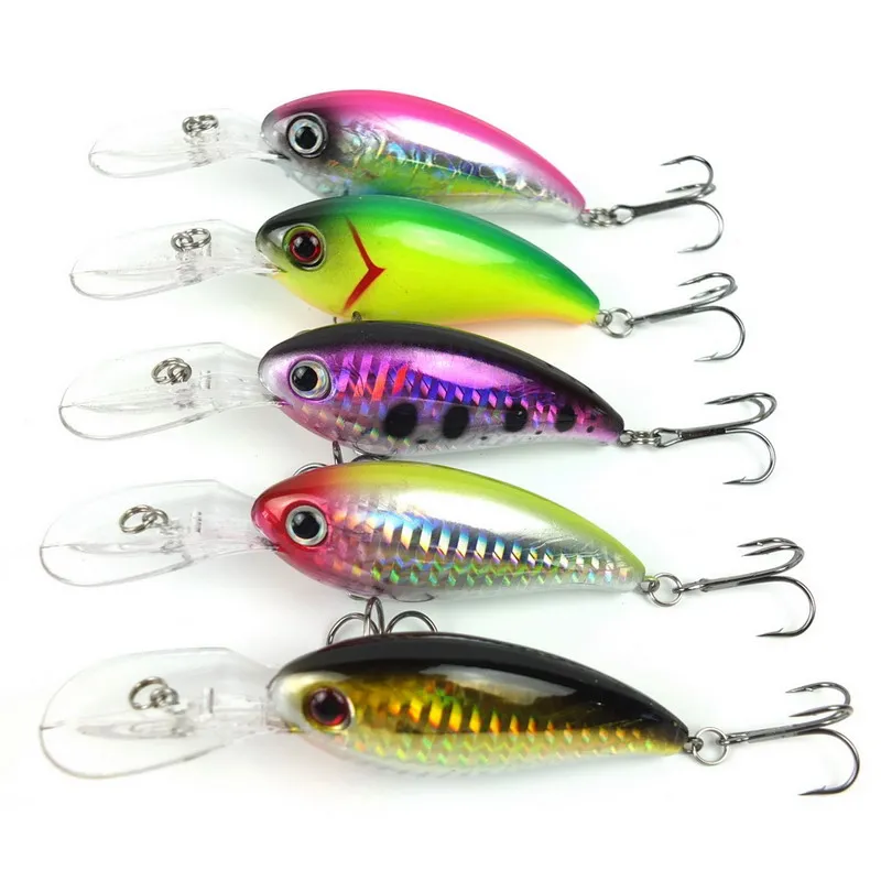 Buy 5pc/set 10cm 14.8g Crazy Fishing Lure Deep