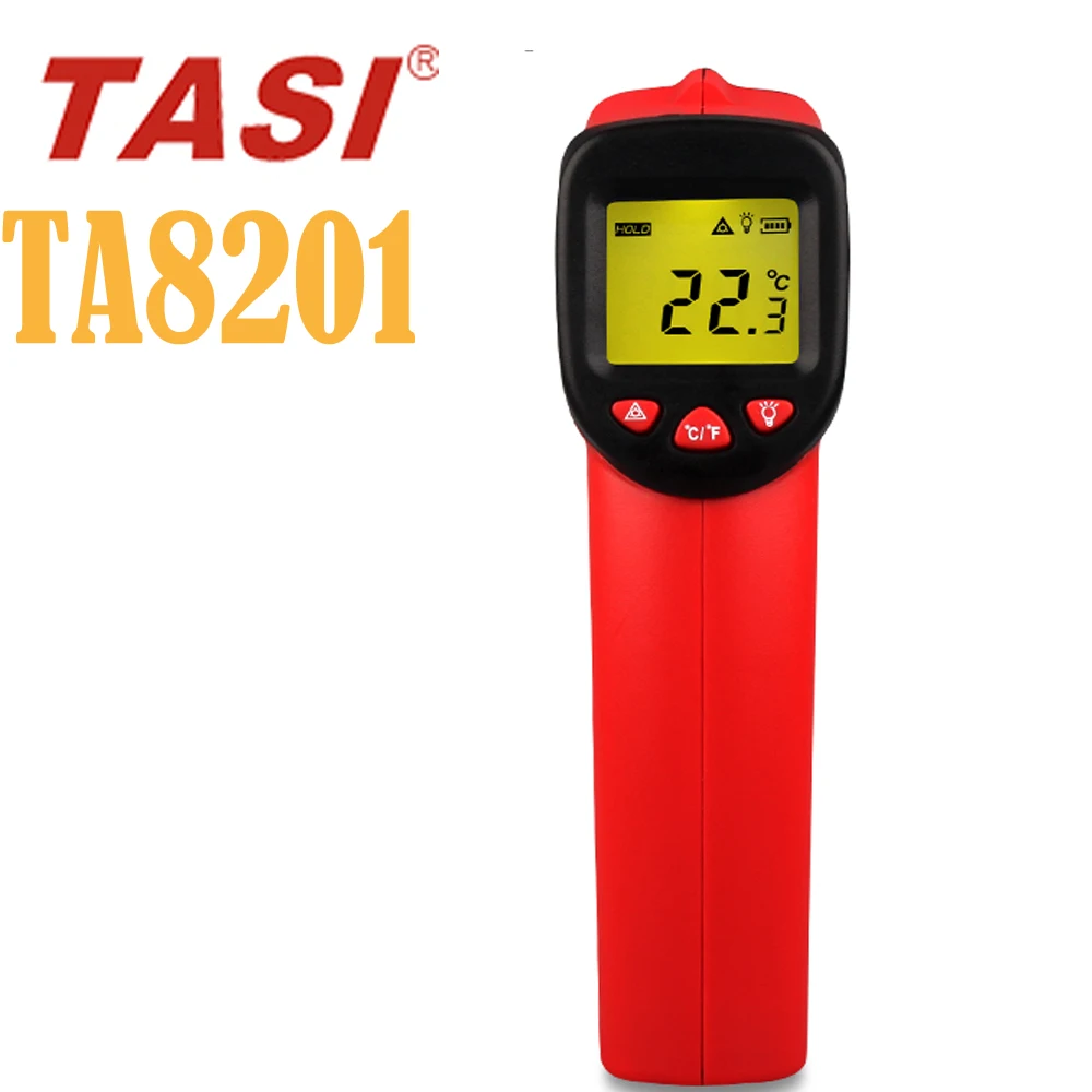 

TA8201 LCD Thermometer digital infrared thermometer infrared Non-Contact Temperature Meter , range -50 - 380