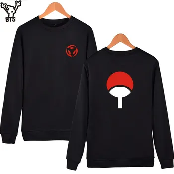 

Naruto Classic Anime Capless Hoodies And Sweatshirts For Couples Fashion Winte Hoodies Men Uchiha Syaringan Funny Clothes