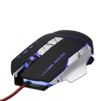 

VOBERRY G825 Mouse Game 4-color Background Programmable 8-button PC Professional Game Mouse Ergonomics