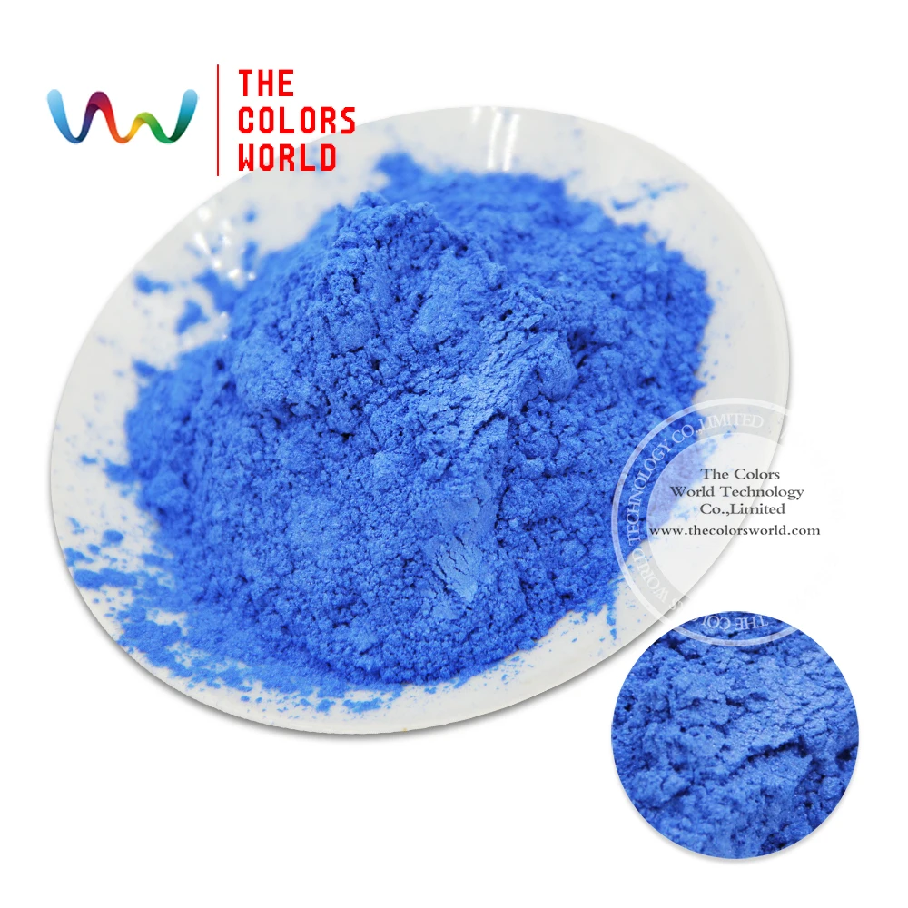 

TCZG4627 Interference Blue Color Pearlescent pigment,pearl luster pigment,Mica Powder DIY Nail Design ,Nail Polish