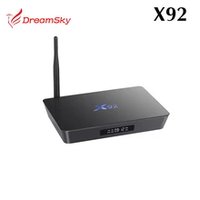 X92 2GB/16GB Amlogic S912 Android 6.0 Smart TV Box Octa Core Kodi 16.1 Fully Loaded BT4.0 5G Wifi,4K H.265 Set Top Box