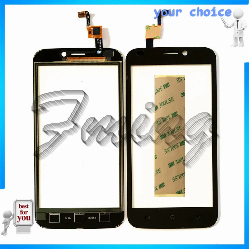 

RUBINZHI Free Tape Moible phone Touchscreen For Fox BMM 431 Touch Screen Panel Glass Sensor Accessories Digitizer Touchpad